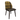 Chair with plaid backrest and dark seat on a white background