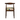 Wooden chair with floral cushion on a white background