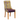 Chair with plaid patterned backrest and purple seat on a white background