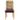 Chair with plaid pattern and purple seat on a white background