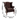 Antique red leather Chesterfield style arm chair with measurements