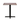 Square table with wooden top and black metal legs on a white background