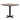 Naples Dining Table with Solid Square Wood Top