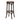 Dark bentwood wooden stool