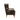 Antique brown leather Chesterfield style arm chair
