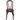 Dark brown bentwood Bistro dining chair