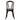 Dark brown bentwood Bistro dining chair