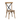 Cambridge Metal Cross Back Dining Chair