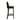 Bar stool with green cushioned seat and wooden legs on a white background