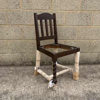 York Dining Chair in Dark Walnut
