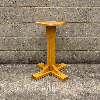 Boston Dining Table Base in Soft Oak