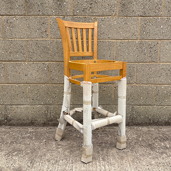 Ohio Bar Chair in Soft Oak