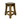 Button Top Low Stool Padded with Studs