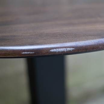 Walnut Laminate Round Table Top