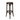 Bentwood Bar Stool With Padded Buttoned Seat Pad