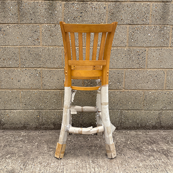 Ohio Bar Chair in Soft Oak