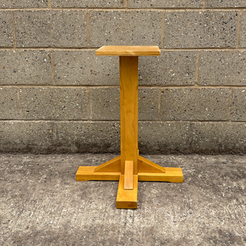Boston Dining Table Base in Soft Oak