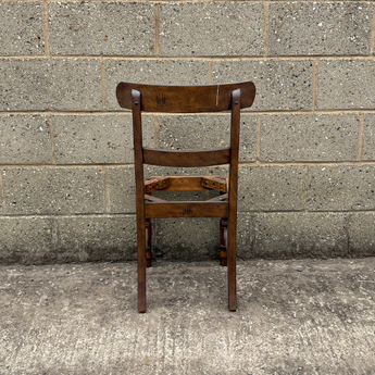 Country Dining Chair with Padded Back