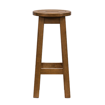 Button Top Mid Height Stool