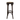 Bentwood Bar Stool With Padded Buttoned Seat Pad