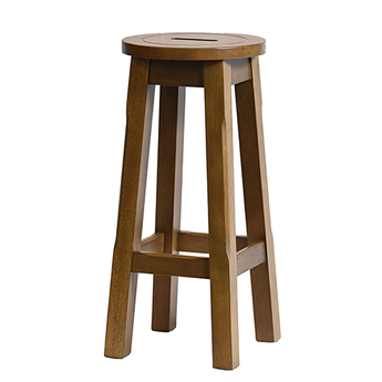 Button Top Mid Height Stool