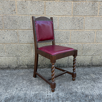 York Dining Chair with Padded Seat and Back