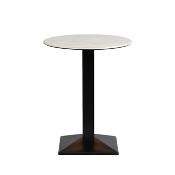 Milan Round Poseur Table with Laminate Top
