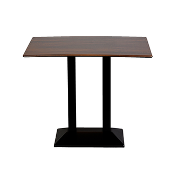 Milan Rectangle Poseur Table with Laminate Top