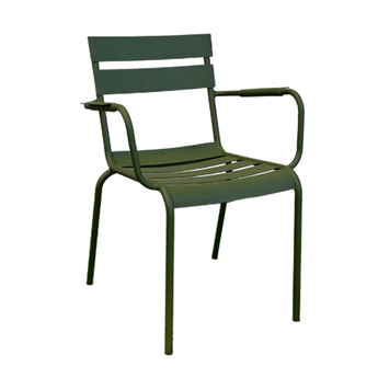 Bodmin Metal Outdoor Dining Chair with Arms