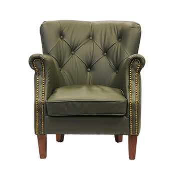 Hurricane Leather Arm Chair