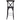 Cambridge Metal Cross Back Bar Chair