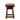 Traditional Low Stool with Button and Piping